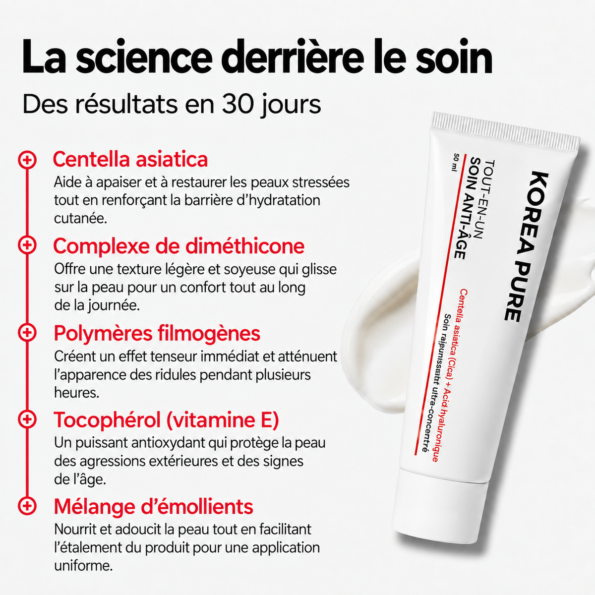 Korea Pure™ Crème Visage Anti-Âge